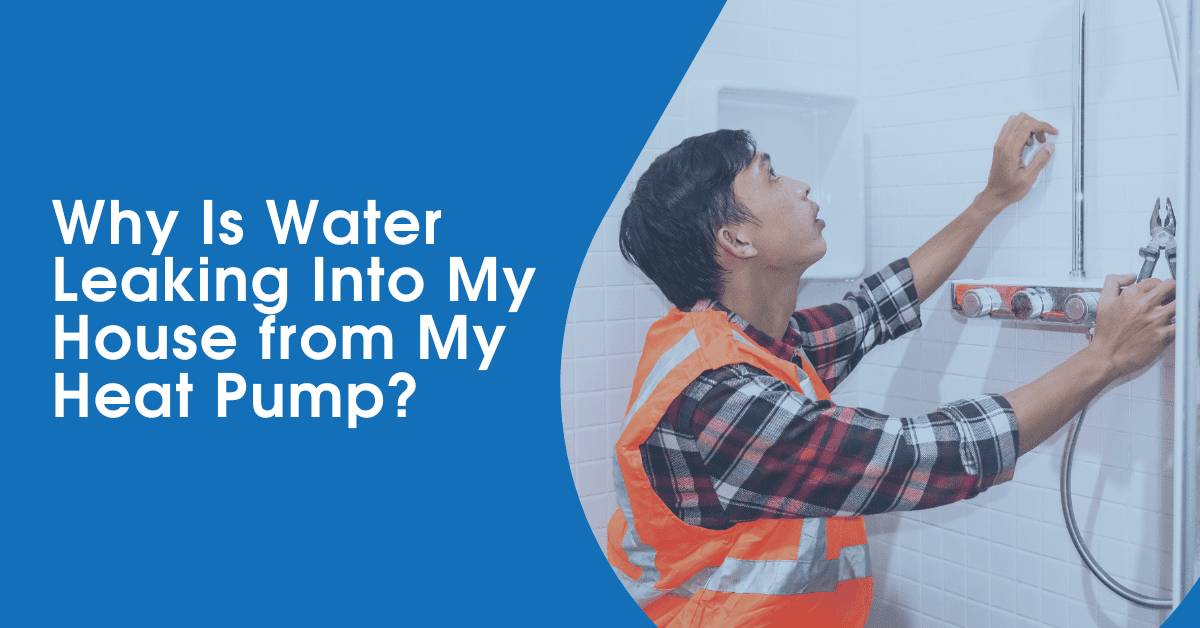 Why Is Water Leaking Into My House from My Heat Pump? All Seasons