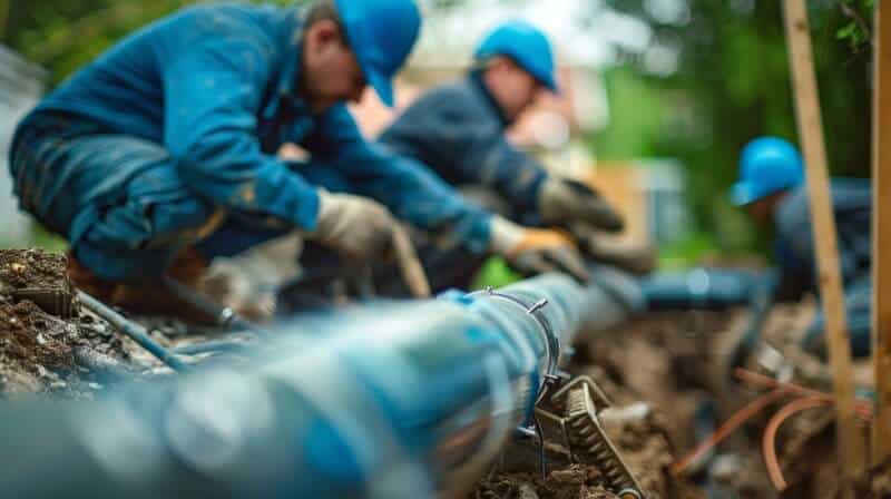 Geothermal hvac installation