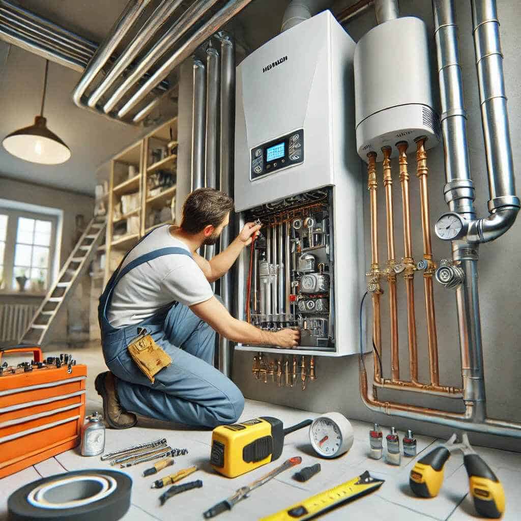 Boiler replacemnt and installation -repair